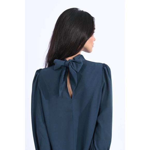 NEW MOLLY BRACKEN deep waters top in dark blue - Picture 2 of 4